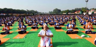 Yoga day in Covid19