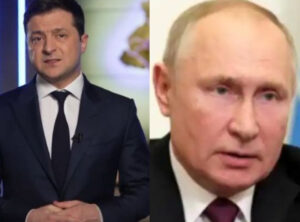 Volodymyr Zelenskyy- Vladimir Putin